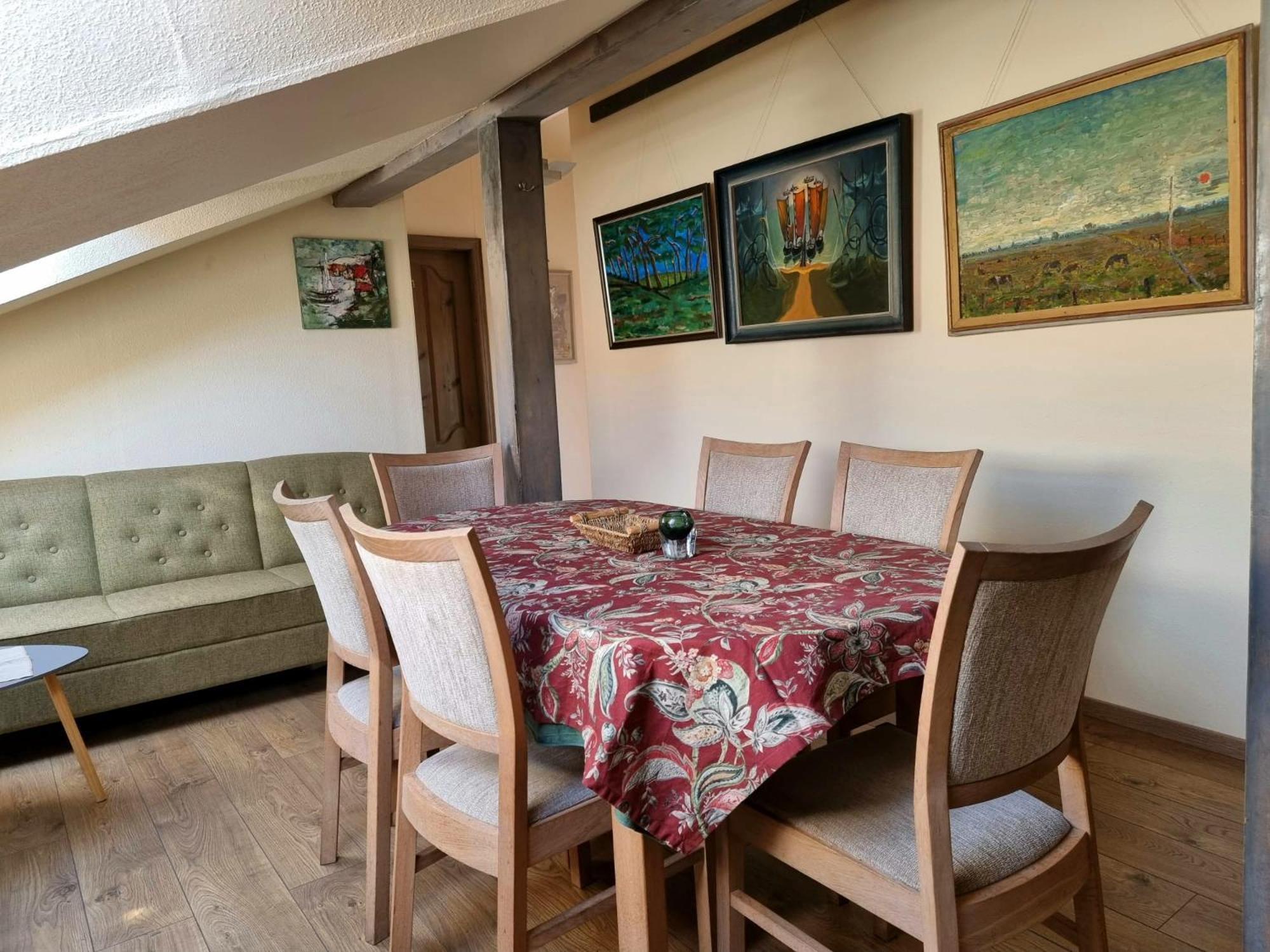 Ferienwohnung Ausras Mansarde Nida Exterior foto