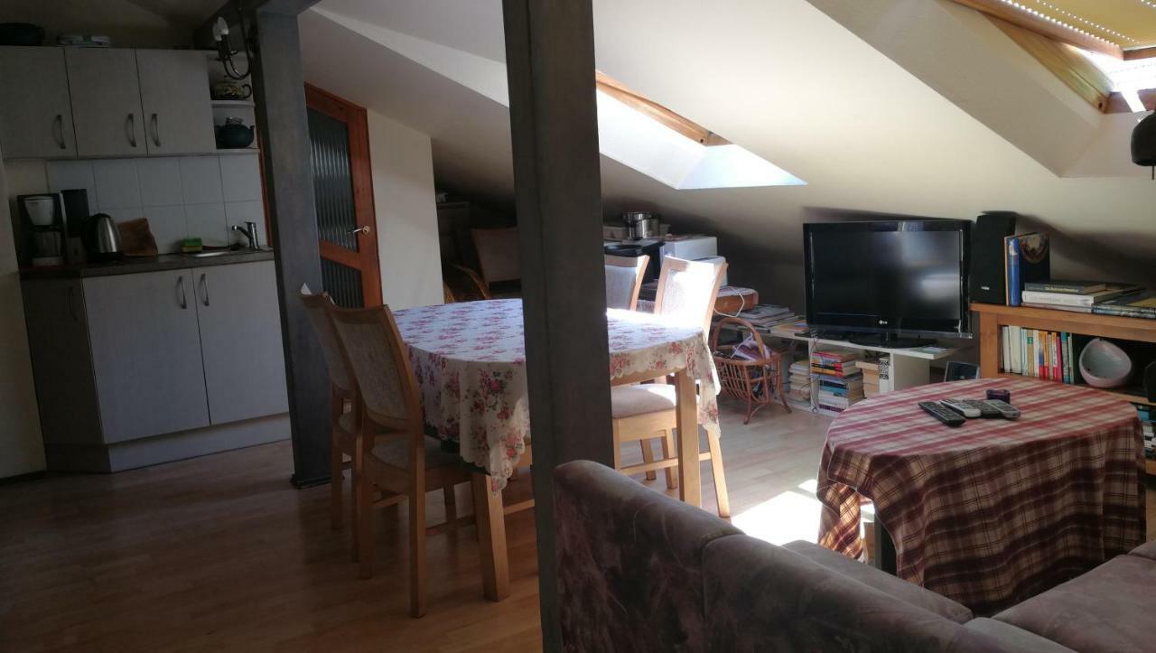 Ferienwohnung Ausras Mansarde Nida Exterior foto