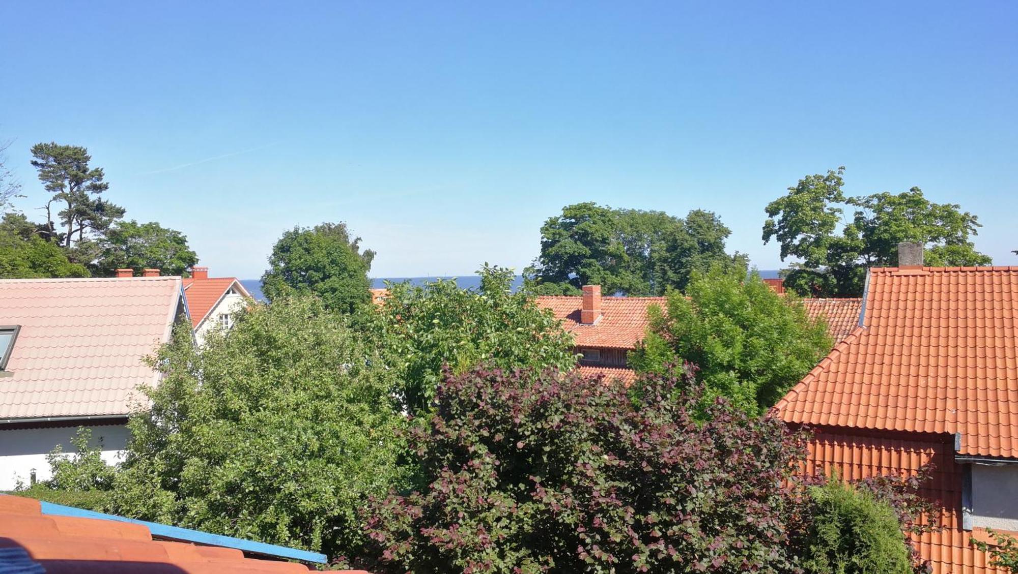 Ferienwohnung Ausras Mansarde Nida Exterior foto