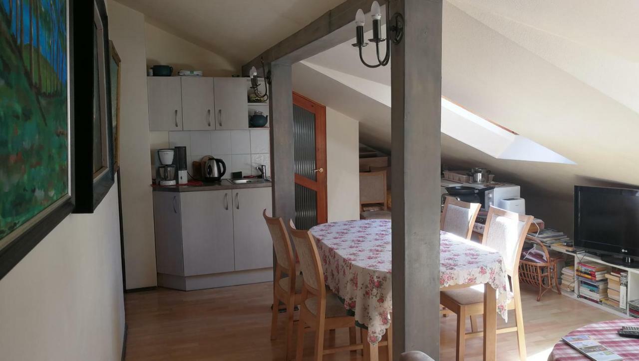 Ferienwohnung Ausras Mansarde Nida Exterior foto